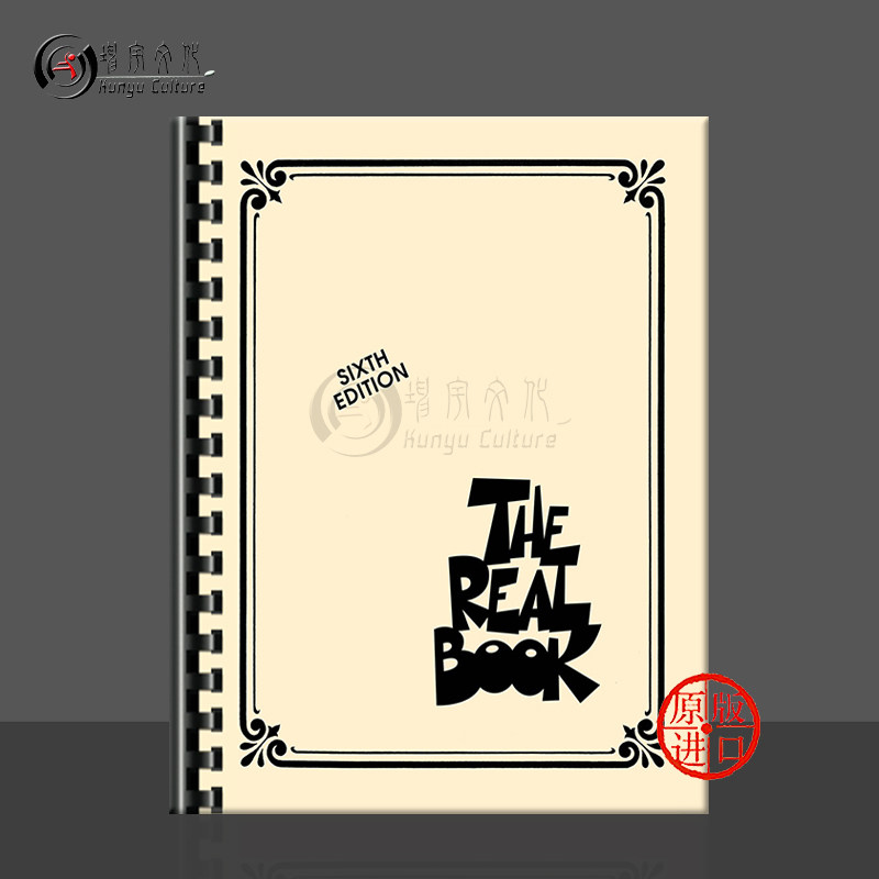 爵士宝典 C调旋律乐器 卷一 第六版 海伦德原版进口乐谱书 The Real Book Vol 1 6th Edition C Edition HL00240221