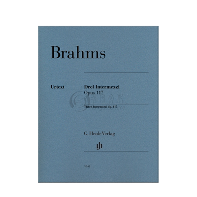 勃拉姆斯三首间奏曲钢琴独奏