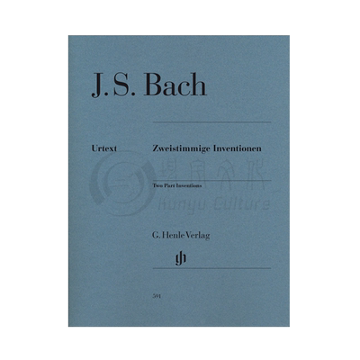 巴赫二部创意曲钢琴独奏带指法