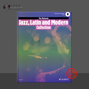 for 乐谱书 Latin Jazz Solo ED13970 Modern and Pieces 15首爵士拉丁和现代钢琴曲集 Collection 钢琴独奏 德国朔特原版 Piano