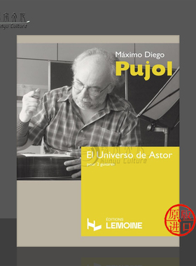 普霍尔 阿斯托尔的宇宙 2把吉他 雷蒙恩原版乐谱书 Pujol El Universo de Astor 2 guitars 29802