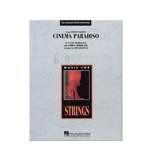 天堂电影院 弦乐队合奏 总分谱 埃尼奥 海伦德原版乐谱书 Andrea Ennio Cinema Paradiso for String Orchestra HL04491111