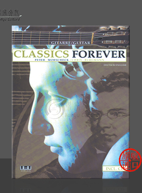 布格曼 经典永恒 吉他 含CD AMA原版乐谱书 Burgmann Classics Forever 610254
