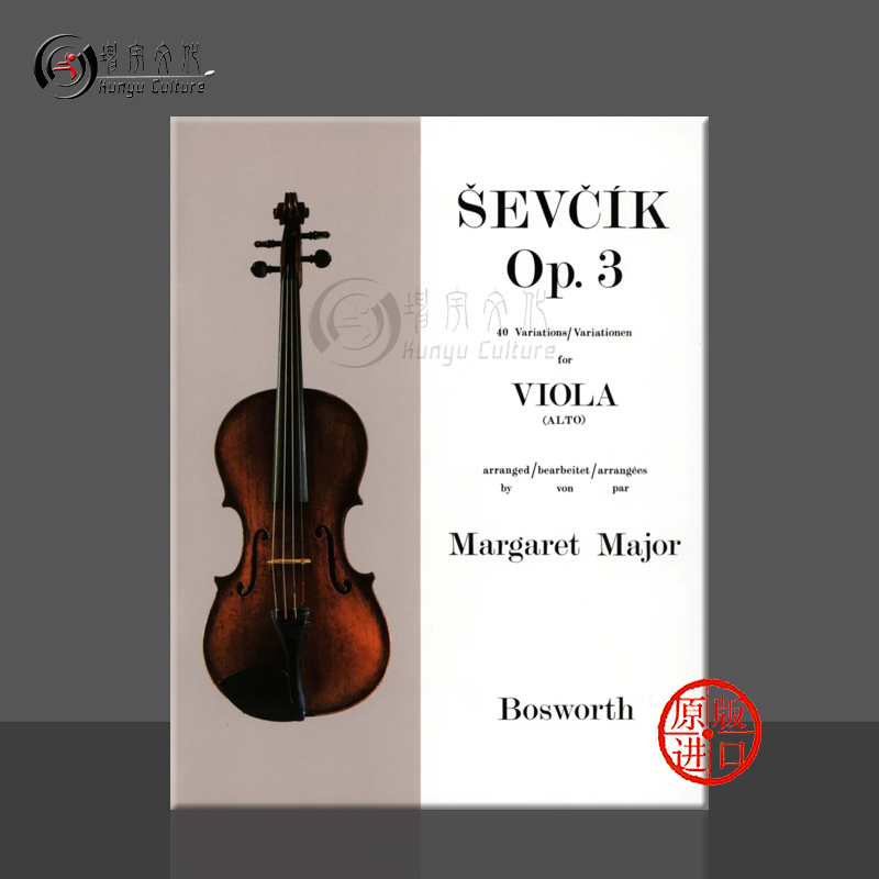 舍夫契克40首中提琴变奏曲Op3