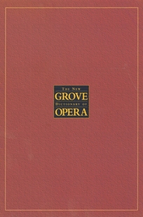 Oxford 乐谱书 全套4本 Opera Grove New Dictionary 格罗夫歌剧词典 9780195221862 英国牛津原版 The