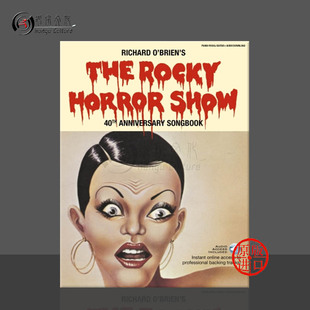 Music Brien 洛基恐怖秀 钢琴声乐吉他 40th HL14042919 奥布莱恩 Show Sales原版 40周年歌曲集 Rocky The Anniversary Horror
