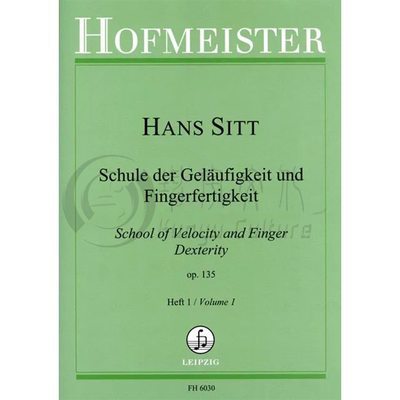 速度和手指灵活度教学Op135希特