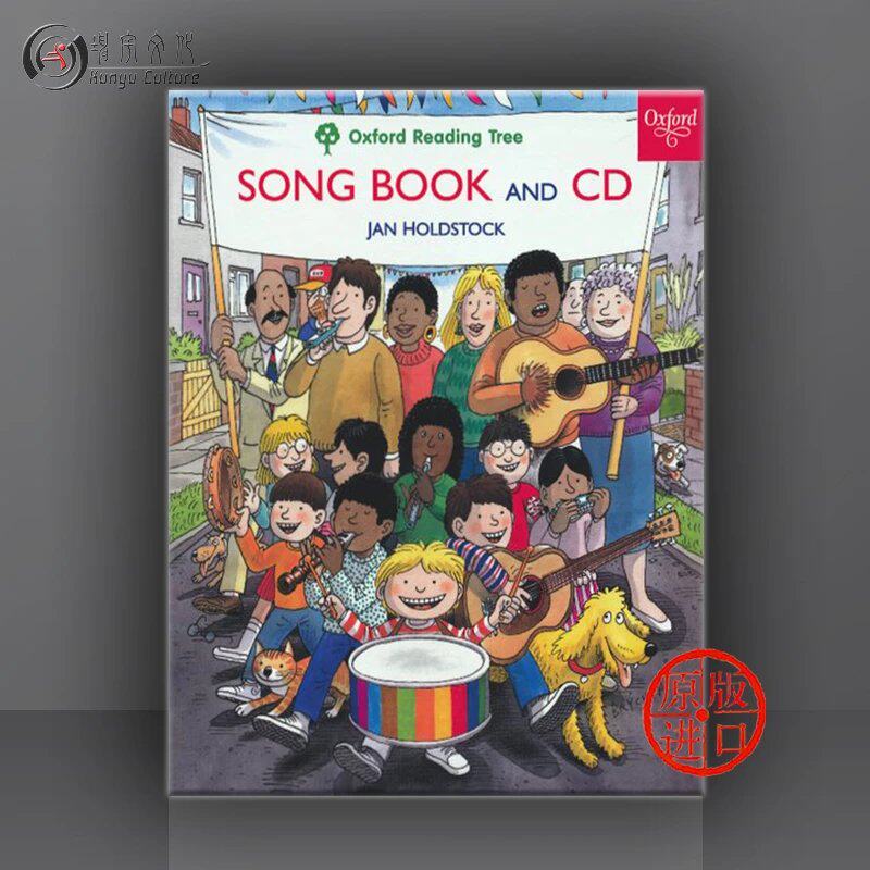 牛津阅读树 歌本和cd 牛津原版乐谱书 oxford reading tree song book