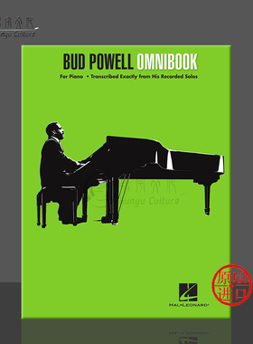 爵士宝典 巴德 鲍威尔 钢琴作品集 海伦德原版乐谱书 Bud Powell Omnibook HL00294960