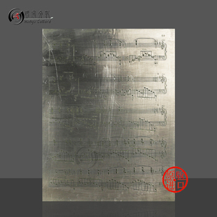 Original Music Henle 亨乐原版 handmade engraving 原创纪念品 音乐雕刻板 plate HN8010