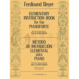 拜厄钢琴基本教程 希尔默原版乐谱书 Ferdinand Beyer Elementary Instruction for the Piano HL50325580