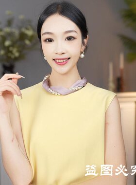 【西西里-套装】2026新品摩登时尚织锦缎丝巾套装度假风服饰