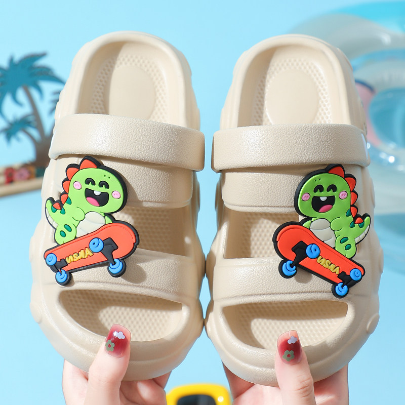 儿童卡通软底eva防滑不臭脚拖鞋