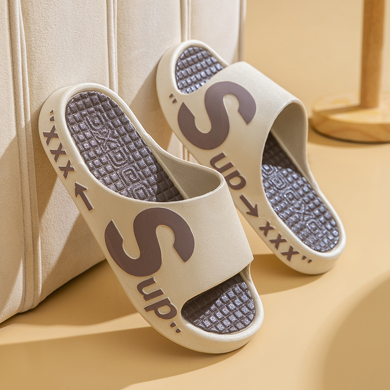 男大童亲子防滑外出厚底凉拖鞋