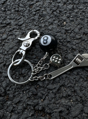 Ironworks小众原创千禧钥匙扣cleanfit设计感配饰多功能包包挂饰