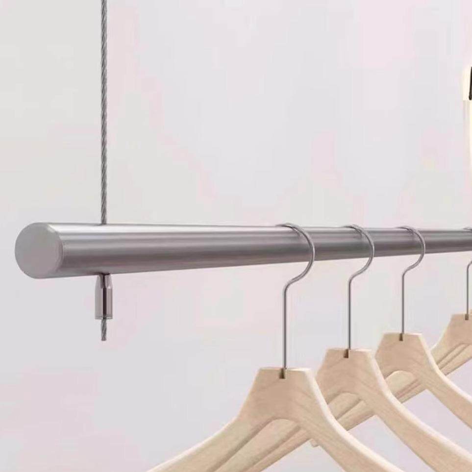 服装店不锈钢吊架吊顶悬挂展示架服装展示架