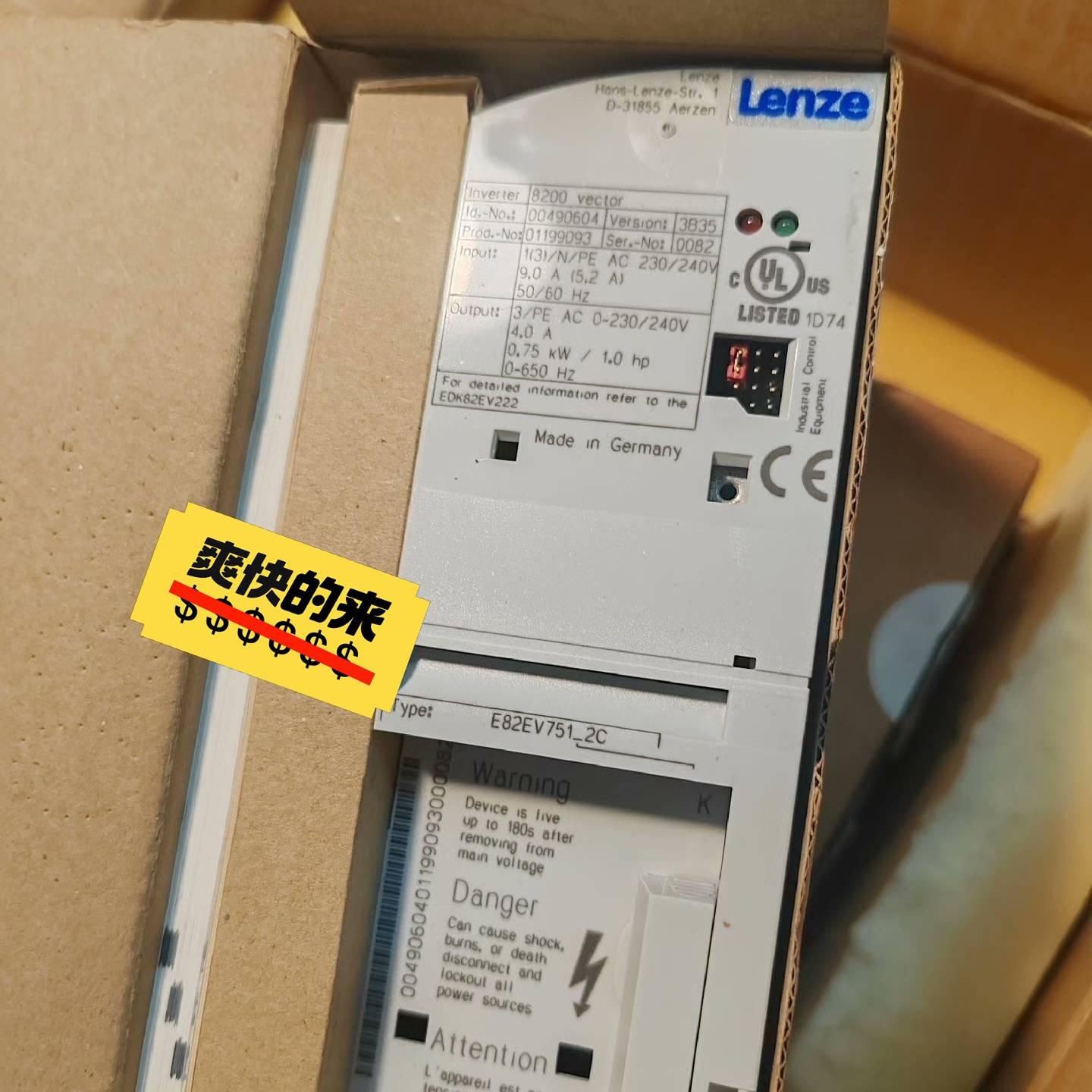 议价E82EV751-2C E82EV751K2C E82E适用