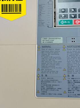议价CIMR-LB4A0039FAA变频器，功率：18.5K适用