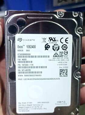 议价希捷 Exos 10E2400 600G SAS硬盘，型号S适用