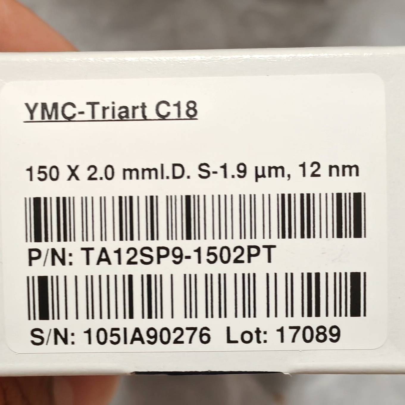 议价YMC色谱柱YMÇ-Triart Ç18 :适用