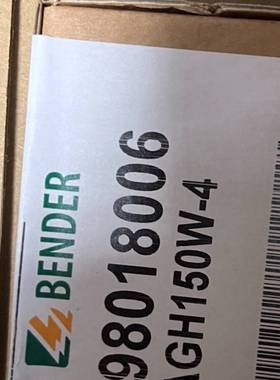 议价BENDER AGH150W-4 耦合装置 ，未拆封…适用