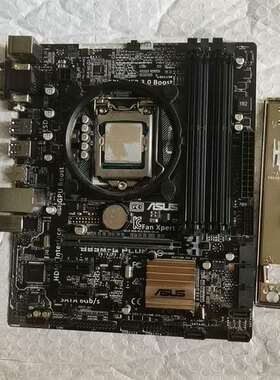 议价华硕B85MG实物拍摄，无修无病，测好适用