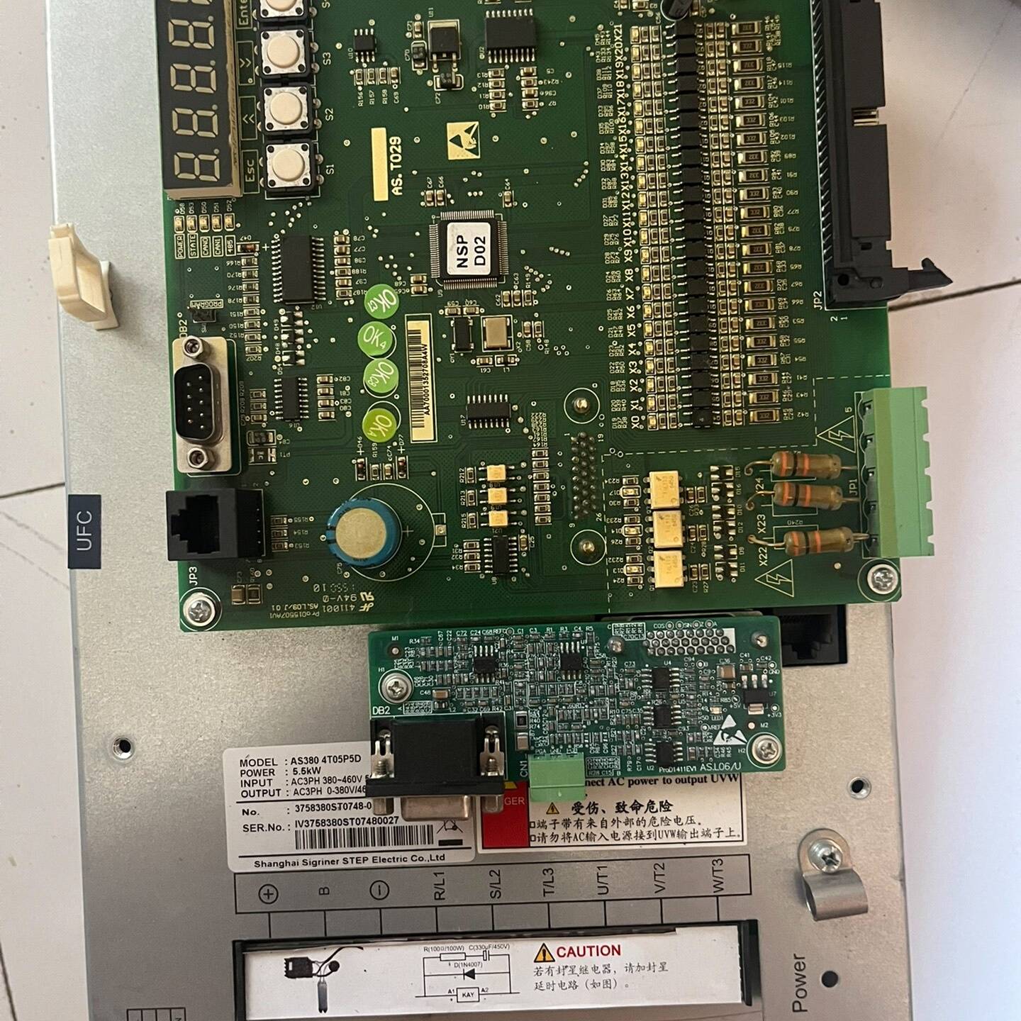 议价AS.380D一体机变频器 4T05P5D  5.5K适用