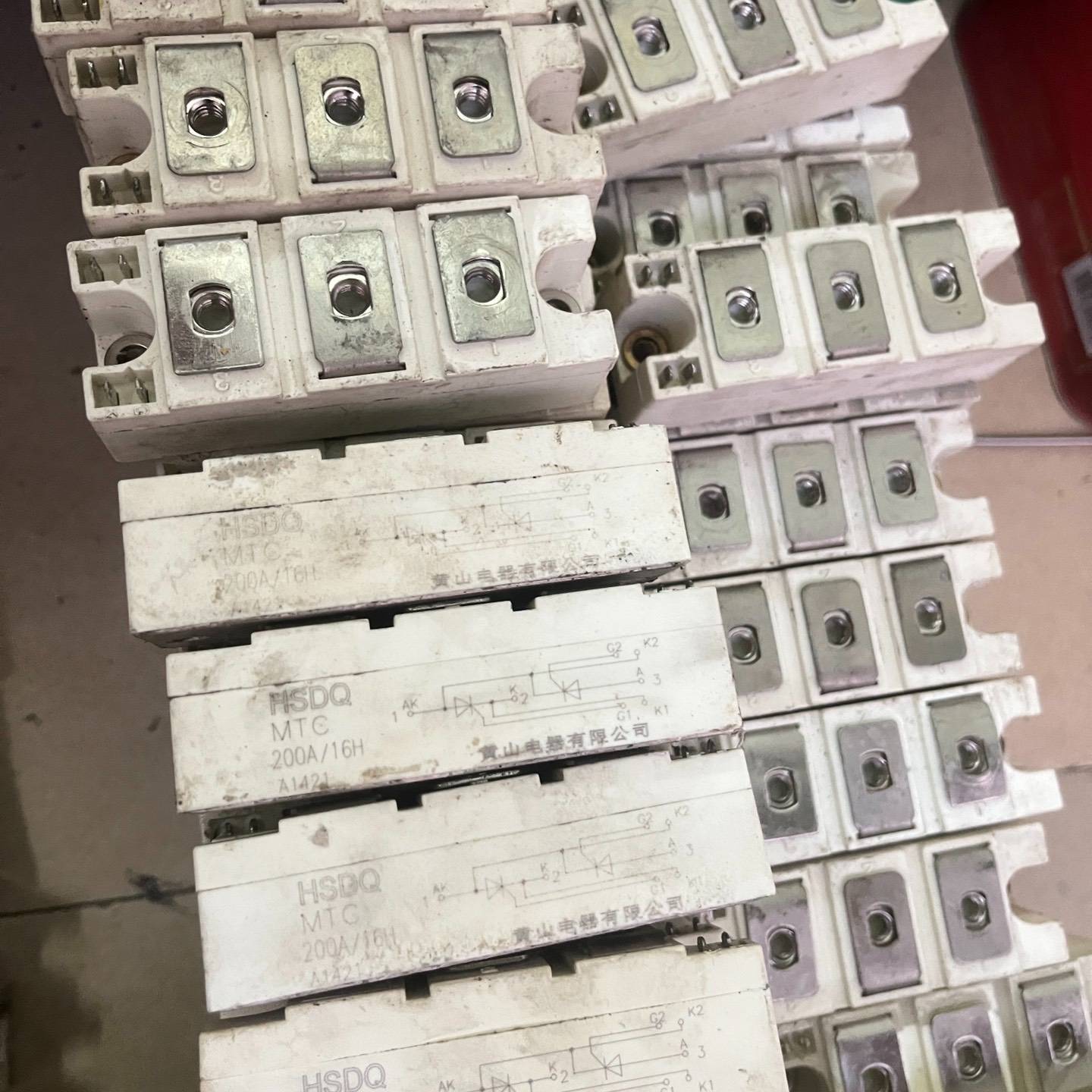 议价可控硅MTC200A/1800V/1600V，，成色适用