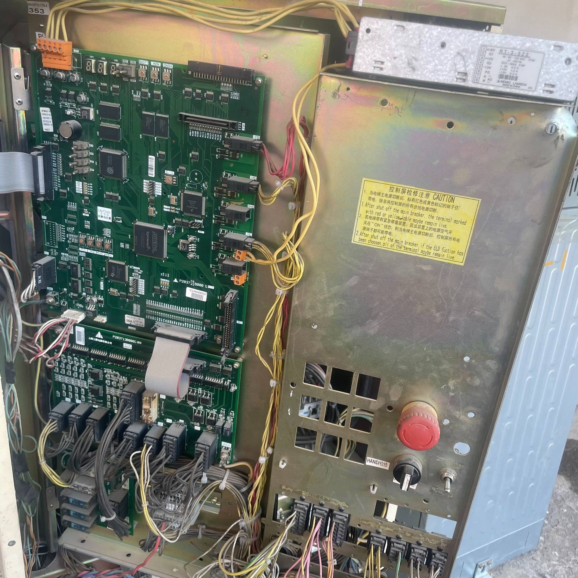 议价电梯控制柜，门机板P231709B000G03，主适用