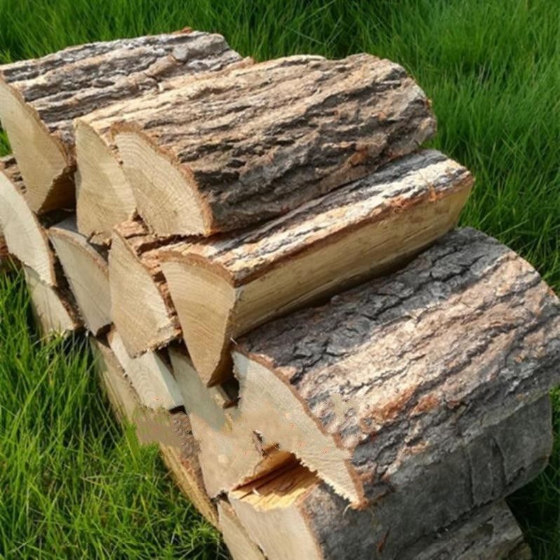 家用土灶台野炊木材酒店篝火晚会专用木干柴火柴野外餐厅柴火壁炉