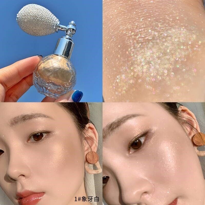 新娘身体闪粉喷雾闪亮珠光头发闪粉喷雾亮晶晶闪粉高光喷雾亮粉
