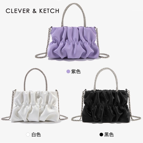 Clever & Ketch Ms. Footing Hands Bad Bag Girl 2024 Новая ниша старшая старшая сенсорная облачная сумка