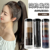 简约发圈橡皮筋女生高弹力耐用发绳扎头发皮套头绳2022年新款 头饰