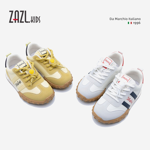 ZAZL儿童运动鞋复古德训鞋2026春季新款时尚阿甘鞋休闲百搭板鞋