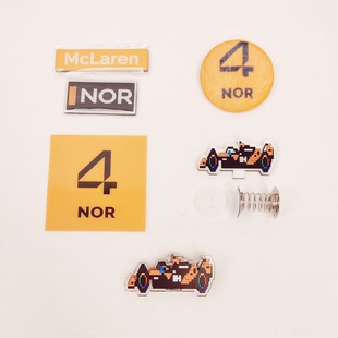 【诺里斯】车手主题 4号NOR 赛车周边好物整理