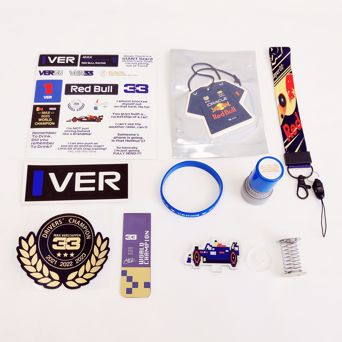 1号维斯塔潘VER赛车周边