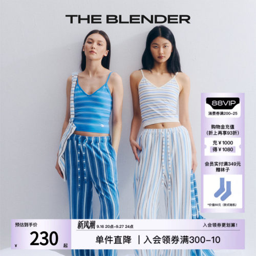 TheBlender女士毛巾布家居裤