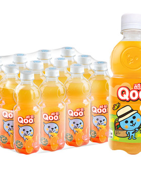 酷儿300ml*12瓶 迷你装 酷儿橙汁味饮料 果味整箱促销包邮