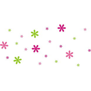 花朵小图案3d立体墙贴画温馨床头幼儿园学校布置贴纸遮丑补钉眼洞