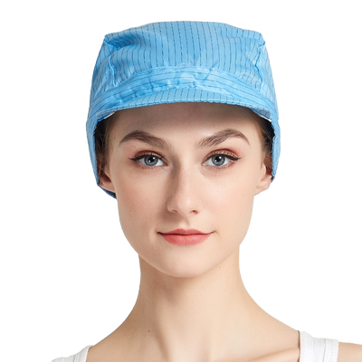 希洁贝尔小工帽防静电无尘车间