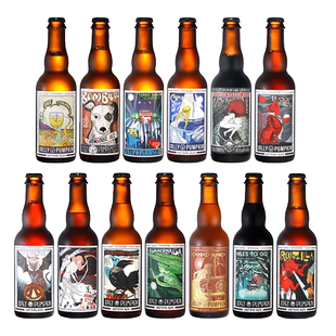 美国乔利南瓜月光女神菠萝红狐狸覆盆子奥罗圣杯过桶酸小麦375ml