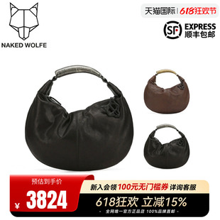 Naked Wolfe英国潮牌/Colorado时尚圆形手提斜挎单肩新款女包潮