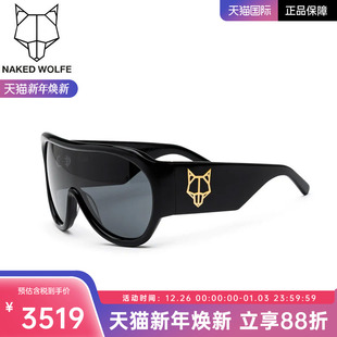 男女方框 潮流新款 Naked Wolfe英国潮牌 KIM防晒太阳镜墨镜时尚