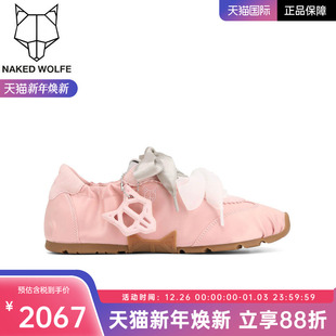 女 平底芭蕾蝴蝶结德训单鞋 Naked Wolfe英国潮牌 Adorable2025款