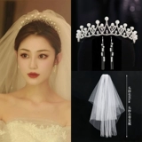 Корона Vallest Bride Grand Wedding Crown Head Diwelry Set 18 для взрослых подарок супер сказочная свадебная корона Девушка