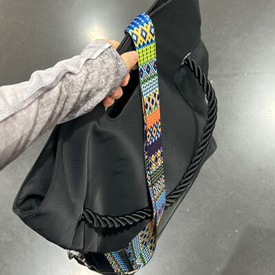 贵宝黑色托特包大容量运动电脑包