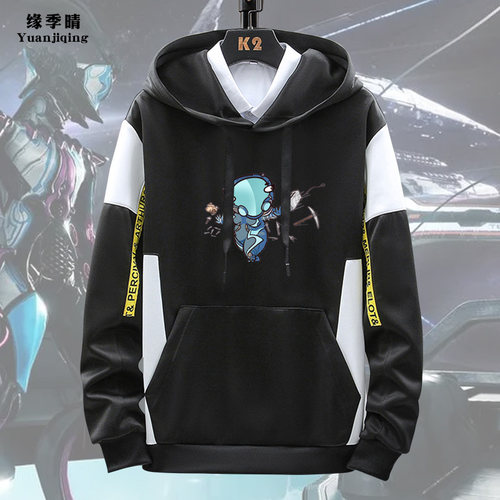 星际战甲warframe游戏周边男青少年连帽休闲春秋季宽松卫衣