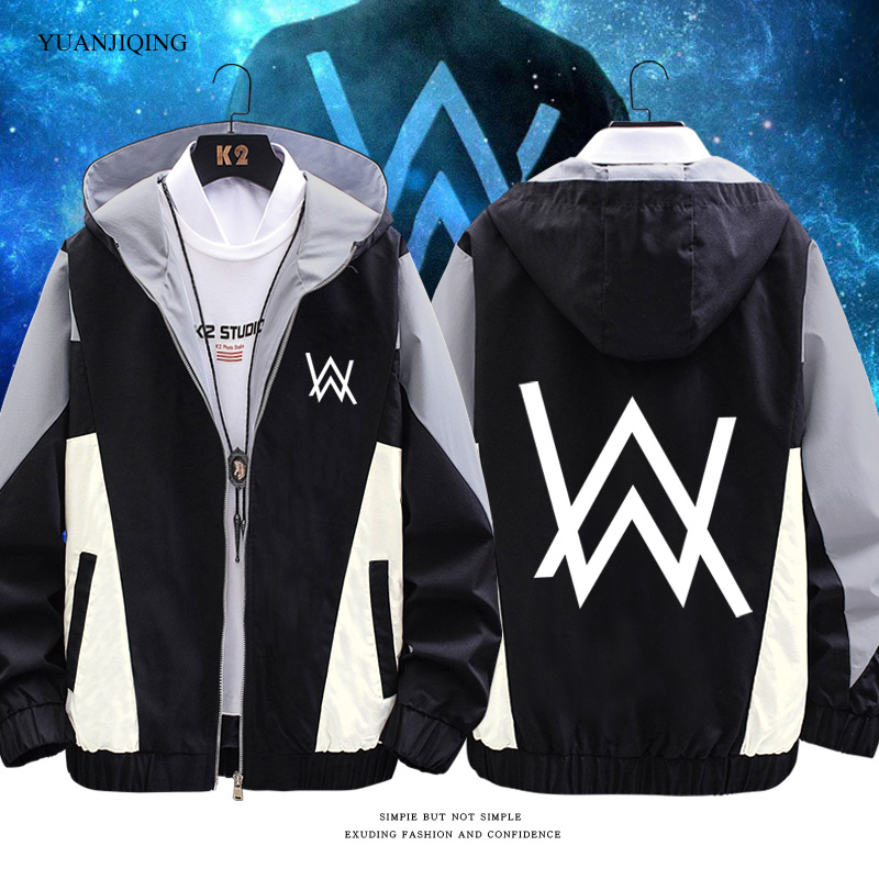 艾伦沃克alanwalker同款休闲夹克男青少年春秋季外套衣服