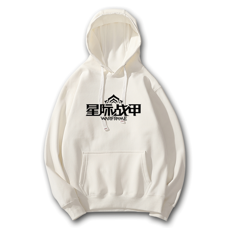 秋冬加绒外套连帽卫衣