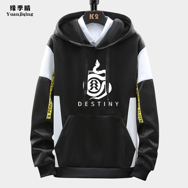 命运2 destiny PC游戏周边休闲动漫男青少年春秋季休闲薄款卫衣服